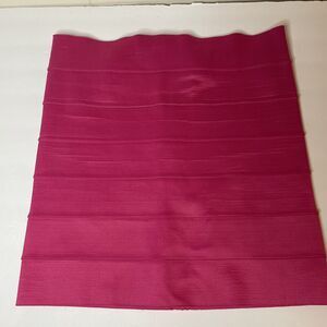 Urban Hearts Bandage Mini Skirt Pink Fuchsia M